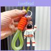 Novelty Space Man Keychain Cartoon Style Plastic Key Accessory For Backpacks And Cars