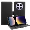 Wallet Case for Redmi Note 14 Pro - TPU+Leather/PU, Black