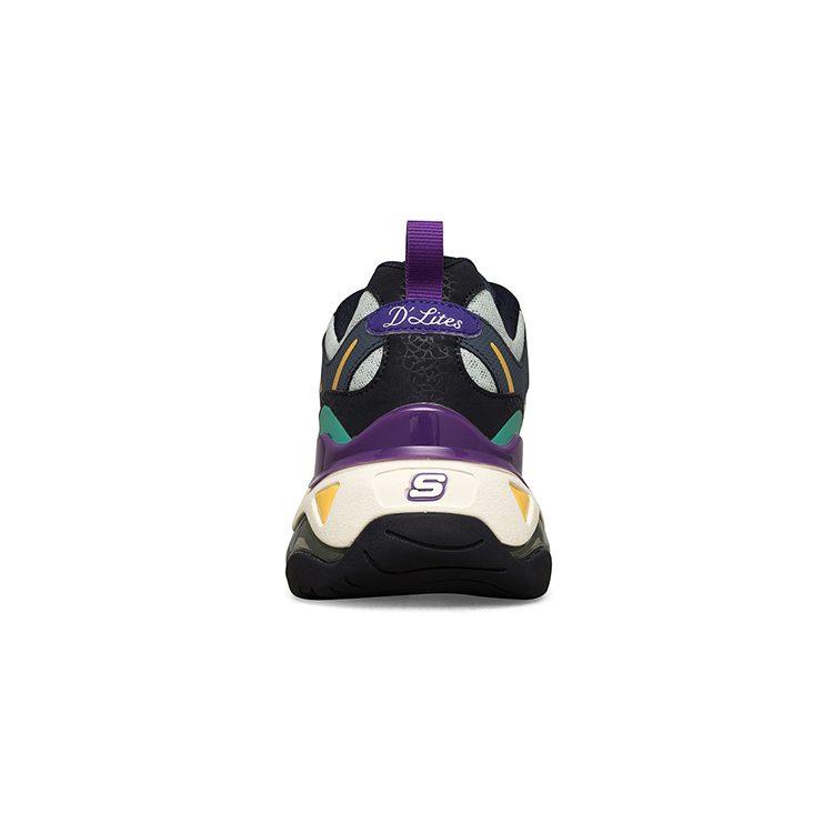 Skechers D'Lites Low Top Daddy Shoes Blue/Purple Women's 149261-NVPR