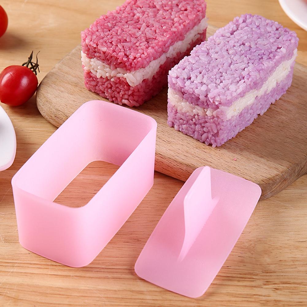3PCS New Kitchen DIY Sushi Mold Rice Ball Food Press Sushi Maker Mold Japanese HomeBento Accessories Tools