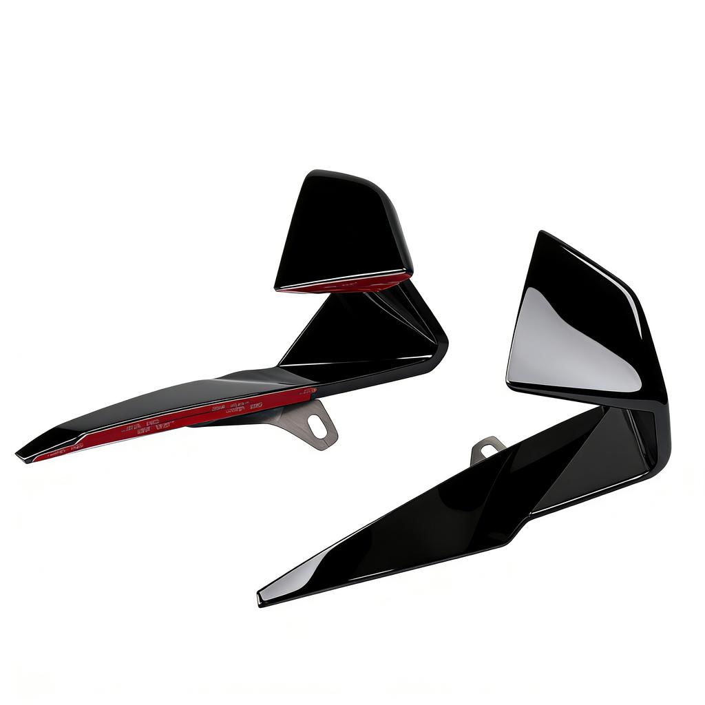 For Kawasaki ZX6R ZX-6R 2024 2025 2026 New Motorcycle Front Spoiler Front lip fixed wing Fairing Fixed Wing Aerodynamic Wing