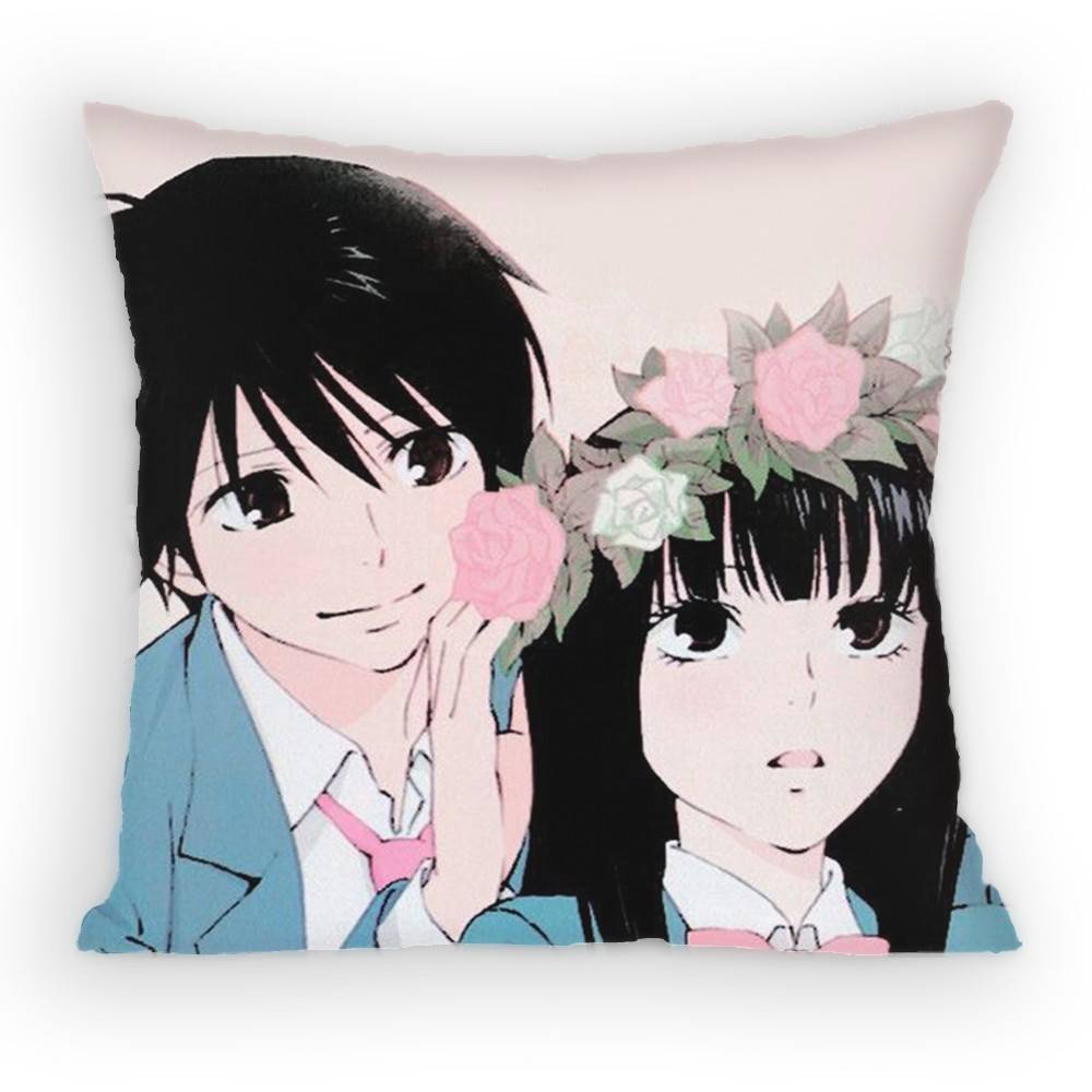 KKimi ni Todoke SSawako Pillow Case Sofa Living Room for Bedroom car Headboard Backrest Cushion Square Cushion Nap Time