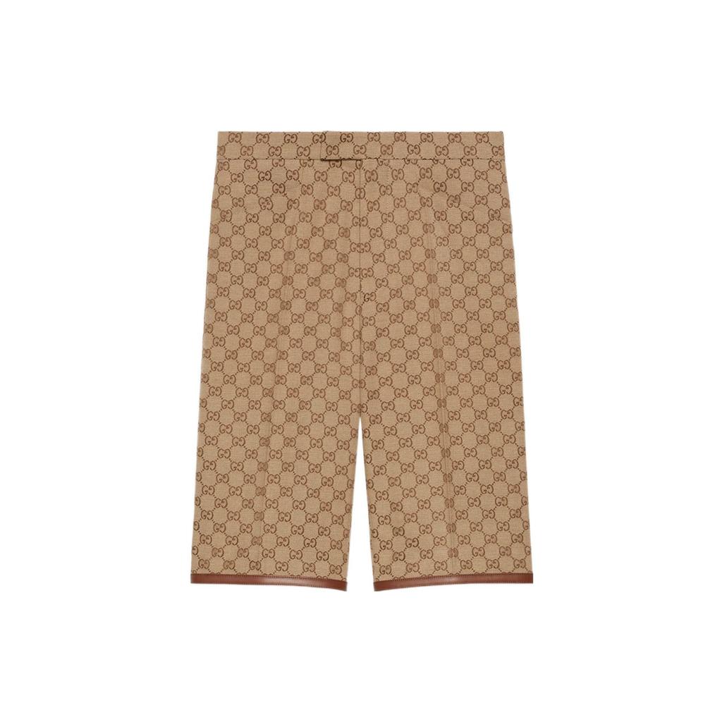 GUCCI SS22 Casual Shorts Men's Khaki 675281-Z8ASS-2580