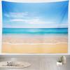 Tropical Summer Beach Tapestry Wall Hanging Tropical Beach Tapestries Seaside Coconut Tree Tapestry Home Decorations Bedroom