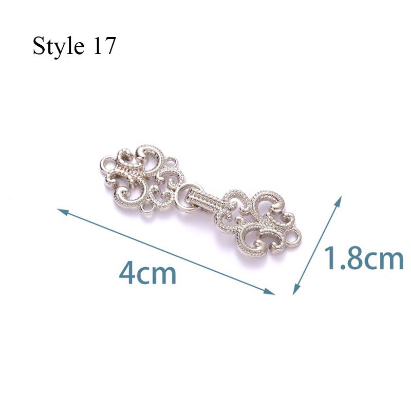 Trousers Waist Button Fixed Tightening Artifact Metal Buckle Skirt Adjustment Button Dress Waist Change Button DIY Classical