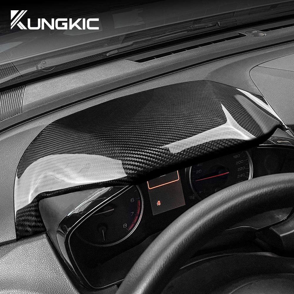 Real Hard Carbon Fiber For Subaru WRX 2025 2025 For Crosstrek 2025 2025 Car Center Console Middle Sticker Interior Accessories