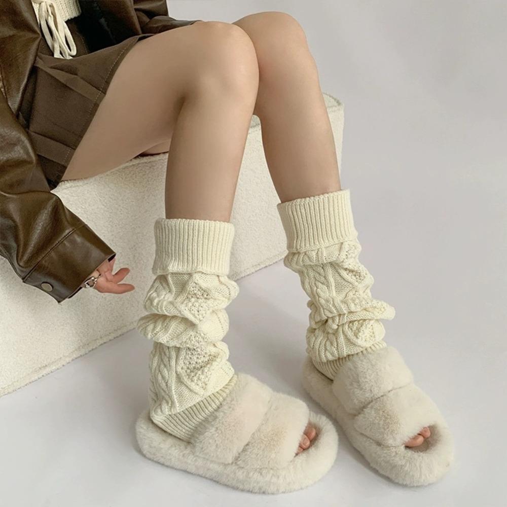 Jk Lolita Leg Warmers Y2k Boot Cuffs New Warm Foot Cover  Gifts