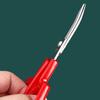 6 Pieces Embroidery Scissors Set Curved Tip Sewing Shears for Needlecraft Fabric