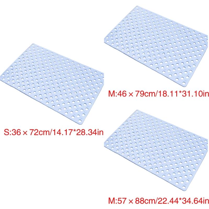 Foot Support Bathing Floor Mat Bath Pad Slip Prevention and Fatigue Relief Easy To Clean Waterproofs