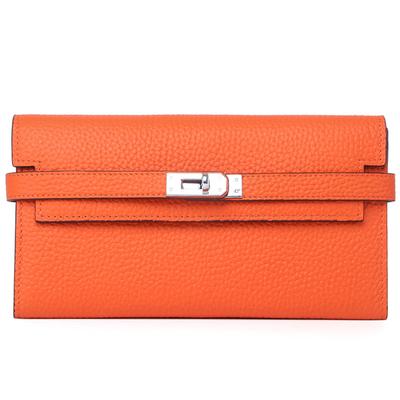 European and American Fashion Classic Lychee Pattern Full Top Layer Cowhide Clutch Bag Women's Genuine Leather Long Wallet Wallet Wallet