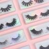 Eye Makeup Tools Lightweight Handmade Wispy Fluffy 3D Mink Hair Cross False Eyelashes