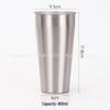 MDNG 304 Stainless Steel Single Layer Portable Cup