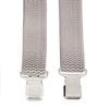 Strong Wide Suspenders 4 Cm Topgal Y Thick Stitch Gray