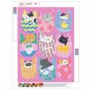 Diamond Painting Kits for Adults CartoonCats Full Round Drill 5D Art Craft Wall Decor for Bedroom Living Room Home Decoration