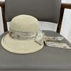 Summer vacation straw hat female seaside outing sunshade sunscreen bucket hat beach hat sun hat
