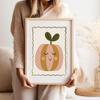 Poster for a Child Vegetables Fruits