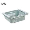 Decorations Home Retractable Kitchen Fridge Slide Under Shelf Drawer Box Rack Holder