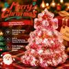 Holiday Party Favors Glitter Christmas Tree Squeeze Toy, Xmas Sensory Toy for Stress Relief, Relief Slow Rise Mini Fidget Gift Kids Adults Quiet