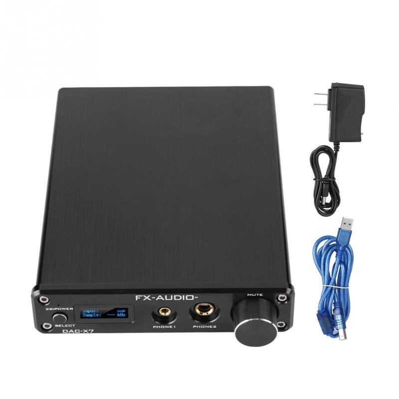 Buy Headphone Amplifier For Audio DACX7 Decodicador USB DAC Amp EU/US