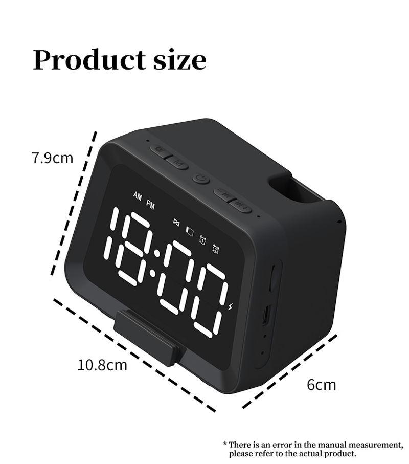 Multi-functional Digital Alarm Clock G9 Reloj LED Digital Desk Clock Display Temperature Week Calendar Table Alarm Clock Light
