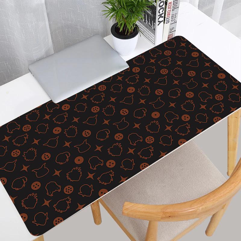 Colorful Dragon Ball Mouse Pad NonSlip Gaming Accessories Pc Computer Desk Mat Gamer Keyboard Pad Dbz Mousepad Anime Desk Decor