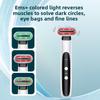 Instrument do pielęgnacji oczu Ems Lifting i Ujędrnianie Domowy Instrument do Wprowadzania w Okolice Oczu Gorący Kompres Wzór Świetlny Masażer do Twarzy