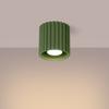Plafon Aura 1 Gu10 Zielony Oliwkowy Alu Sollux Sl.1794