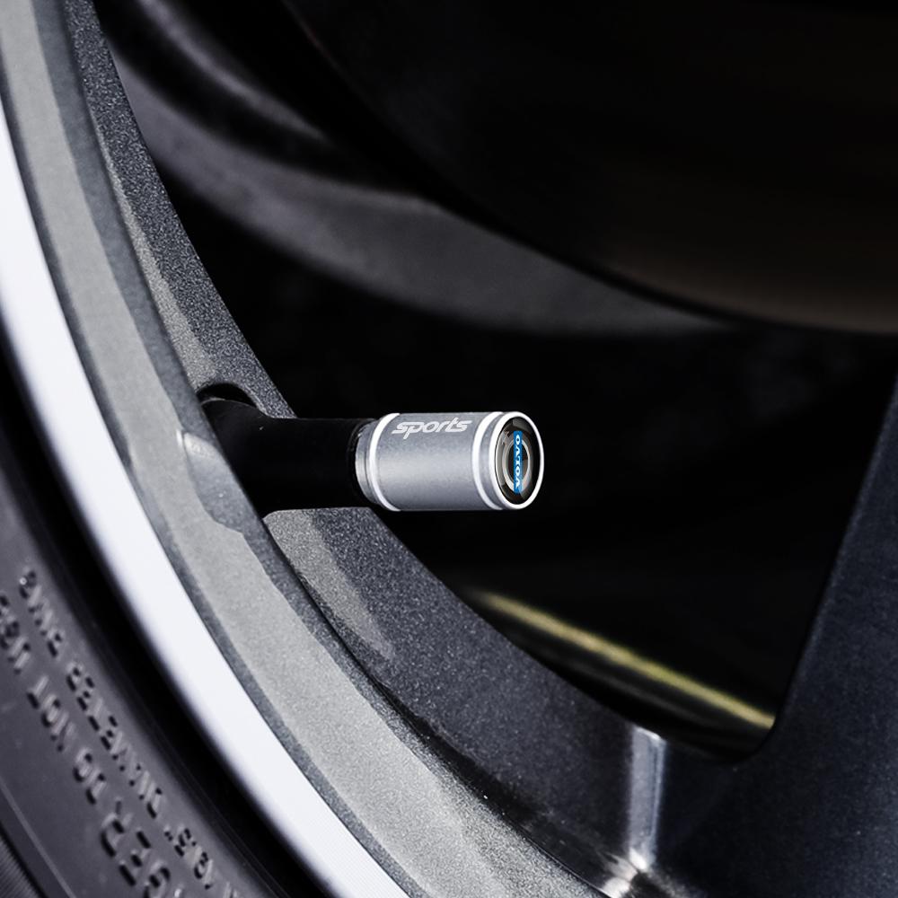 4Pcs Car Tire Wheel Valve Caps Cover Decoration Accessories For Volvo R Design V60 V40 XC90 XC40 S60 XC60 V70 S90 V90 C40 S80