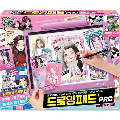 DecoDeco Drawing Pad PRO Avatar Poke Kit Korejské dětské hračky