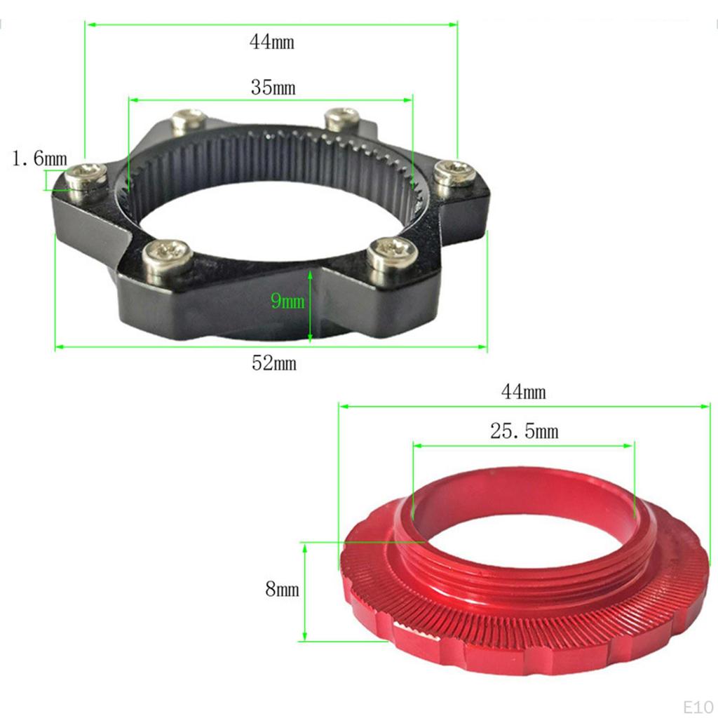 Adapter to 6 Disc Brake Adaptor Conversion Seat Bike Part Accessories