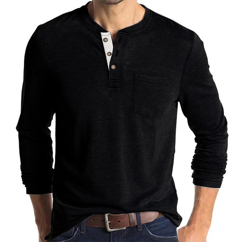 Men  Retro  Loose  Leisure  Long Sleeves  Upper Garment