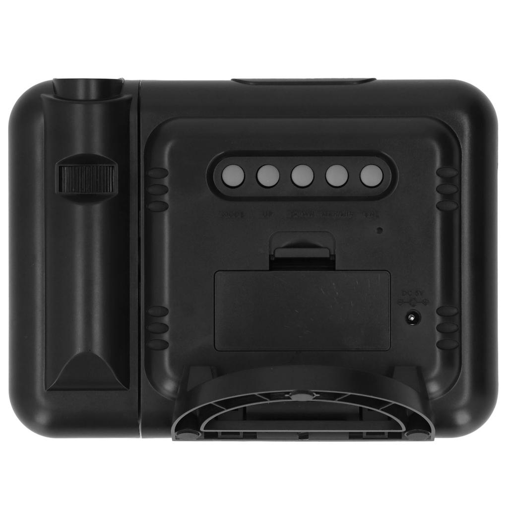 Wther Station Clock Temperature Humidity LCD Color Display LED Backlight Snooze Function Projection Alarm Clock