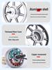 Motore Bicicletta Elettrica Pieghevole 14" 36V/48V 350W-500W Mozzo Ruota Motrice Anteriore/Posteriore ad Alta Velocità