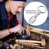 Super Strong Magnetic Pocket Metal Magnet for Detecting Car Keys, Detachable Keychain Ring, Hanging Bracket Hook, Portable Outdoor Tool