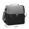 New Oxford Cloth Crossbody Cooler Bag 5 Colors Large Capacity Thickened Thermal Insulation Bag Double Layer Lunch Bag