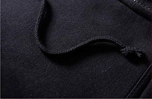 Attack on Titan Wings of Freedom Cosplay Costume (3-Piece Set) - Hoodie, Basement Key, and Necklace (M, Black)