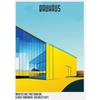 Bauhaus Moderne Architektur Poster Linien und Minimalistische Architekten Drucke Leinwand Malerei Wandkunst Bild Heim Wohnzimmer Dekor