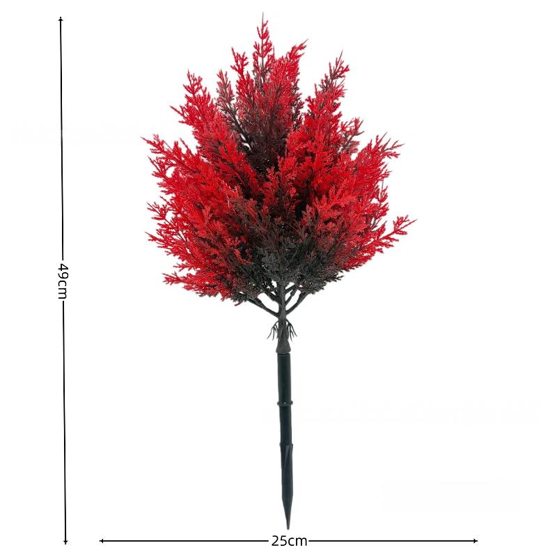 Artificial Cedar Topiary Trees Christmas Decorations Indoor Outdoor Small Fake Realistic Greenery Cedar Pine Tree