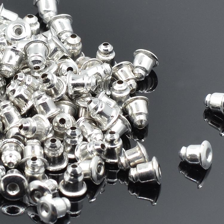 DIY Jewelry Accessories: Iron Ear Studs, Earrings, Ear Clasps, Bullet Ear Plugs, Leather Ear Caps, Cross-Border Collection