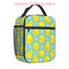 Yellow Duck Bubbles Insulated Lunch Bags High Capacity Animal Reusable Cooler Bag Tote Lunch Box Work Picnic Food Storage Bags