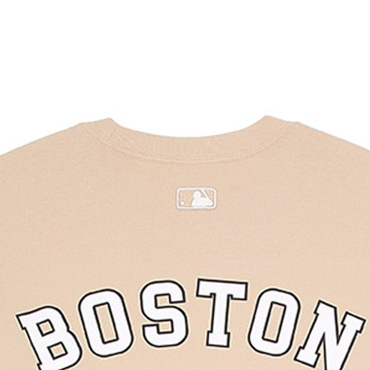 New MLB SS23 T Shirt Unisex Light Sandy Brown 3ATSV0533-43SAL