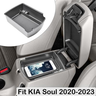 Center Console Organizer for KIA Soul Accessories Armrest Glove Box Secondary Storage Ert Tray Storage
