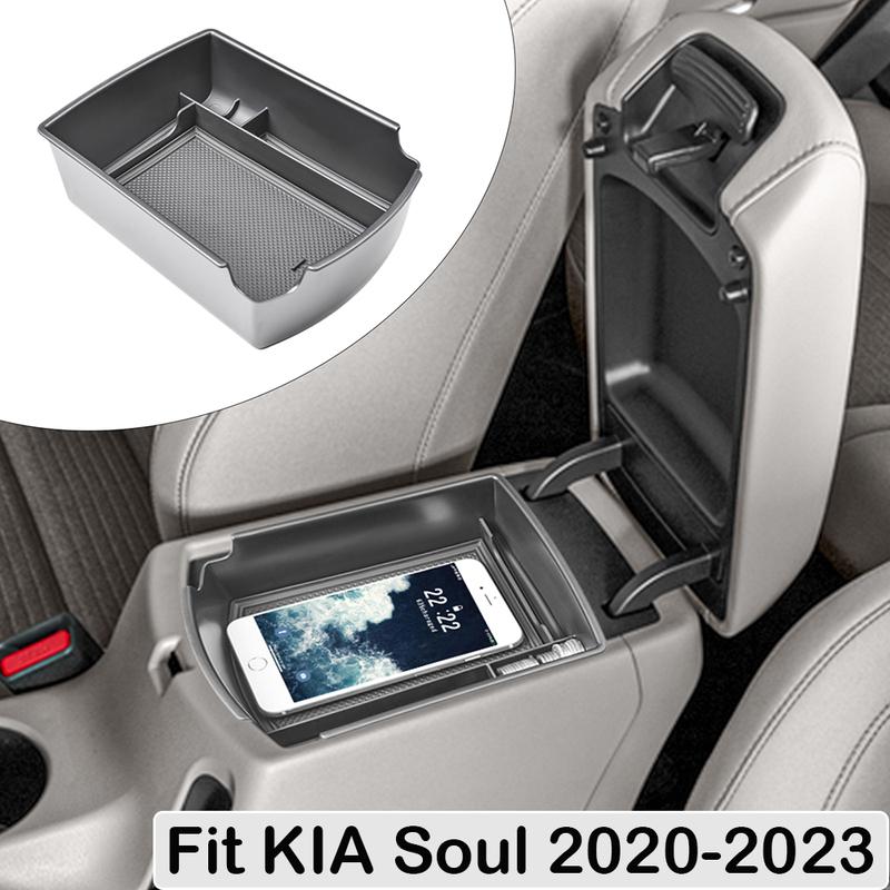 Center Console Organizer for KIA Soul Accessories Armrest Glove Box Secondary Storage Ert Tray Storage