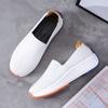 Hot-selling White Size Flying-woven Shoes  Versatile Foot Cover Shallow Mouth Casual Sports Shoes