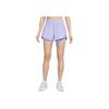 Nike Dri-Fit One Fashion Comfortable Solid Color Versatile Quick-Dry Casual Shorts Women Shorts Ice-Purple Lilac DX6013-533