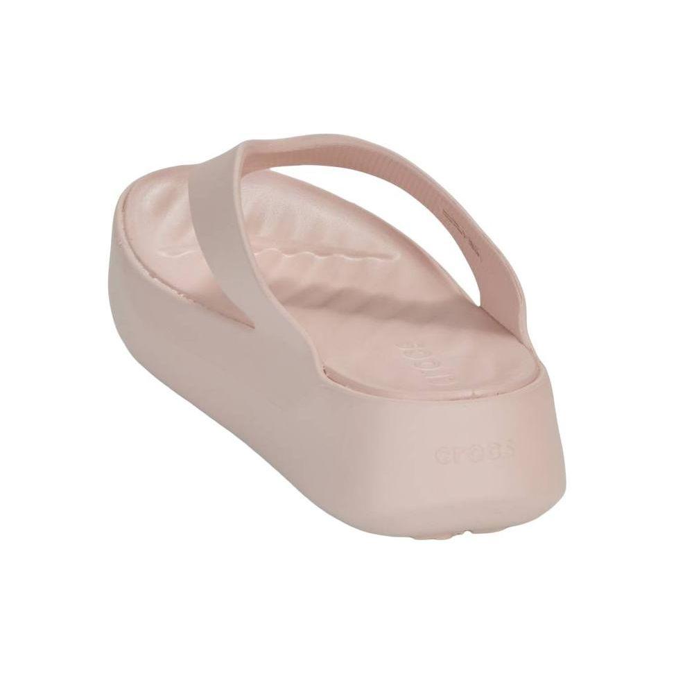 Crocs Comfortable Simple Flip Flops Women Footwear Light-Pink 209410-6UR