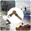 Outdoor Anti-lost Nylon Hanging Buckle Glove Hook Rope Storage Climbing