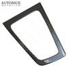 Carbonfaser Farbe Stahl Innere Schalthebelblende Abdeckung Zierleiste Passend für Ford Focus MK3 2012 2013 2014 MT