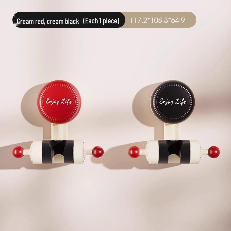 Adjustable Multi-Functional Rotating Shower Head with Suction Cup Base