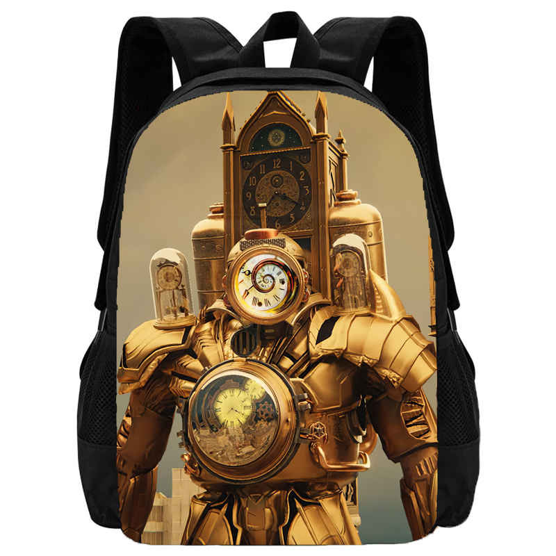 Mochila Skibidi Toilet School Backpack Cartoon School Bag for Boys  Titans Cameraman Children Backpack  Speaker Tv Man Kids Bags